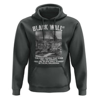 Black Wall Street First Bombs Hoodie Tulsa Oklahoma Black History Month