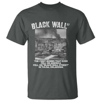 Black Wall Street First Bombs T Shirt Tulsa Oklahoma Black History Month