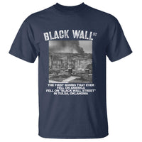 Black Wall Street First Bombs T Shirt Tulsa Oklahoma Black History Month