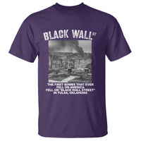 Black Wall Street First Bombs T Shirt Tulsa Oklahoma Black History Month