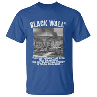 Black Wall Street First Bombs T Shirt Tulsa Oklahoma Black History Month