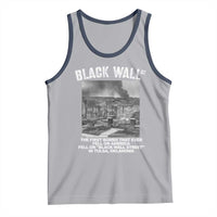 Black Wall Street First Bombs Tank Top Tulsa Oklahoma Black History Month