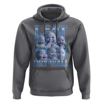 Funny AI Baby Meme Laughing Hoodie I Eat Dry Wall Baby Brainrot - Wonder Print Shop