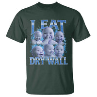 Funny AI Baby Meme Laughing T Shirt I Eat Dry Wall Baby Brainrot - Wonder Print Shop