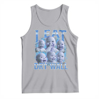 Funny AI Baby Meme Laughing Tank Top I Eat Dry Wall Baby Brainrot - Wonder Print Shop