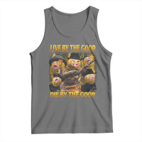Funny Live By The Goop Die By The Goop Tank Top - Wonder Print Shop