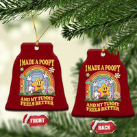 I Made A Poopy And My Tummy Feels Better Ceramic Ornament Funny Inappropriate Vacation Swap Adult - Wonder Print Shop