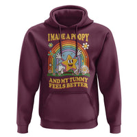 I Made A Poopy And My Tummy Feels Better Hoodie Funny Inappropriate Vacation Swap Adult - Wonder Print Shop