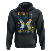 Down Right Amazing Hoodie Down Syndrome Awareness Socks Ribbon