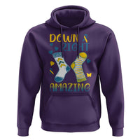 Down Right Amazing Hoodie Down Syndrome Awareness Socks Ribbon