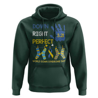 Down Right Perfect Hoodie March 21 World Down Syndrome Day Socks