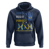 Down Right Perfect Hoodie March 21 World Down Syndrome Day Socks