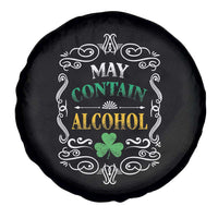 Funny May Contain Alcohol Spare Tire Cover Irish Beer Drinking St Patrick's Day
