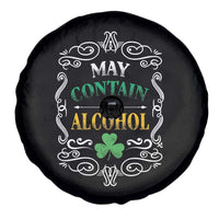 Funny May Contain Alcohol Spare Tire Cover Irish Beer Drinking St Patrick's Day