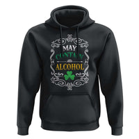 Funny May Contain Alcohol Hoodie Irish Beer Drinking St Patrick's Day
