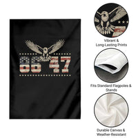 Funny Vintage 86 47 Garden Flag Eagle Vintage American Flag - Wonder Print Shop