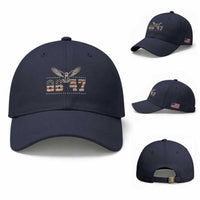 Funny Vintage 86 47 Baseball Cap Eagle Vintage American Flag