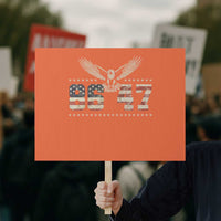 Funny Vintage 86 47 Protest Sign Eagle Vintage American Flag - Wonder Print Shop