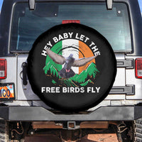 Irish Pride Spare Tire Cover Hey Baby Let The Free Birds Fly Ireland Flag