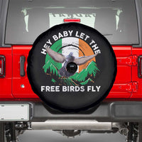 Irish Pride Spare Tire Cover Hey Baby Let The Free Birds Fly Ireland Flag