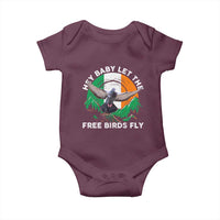Irish Pride Baby Onesie Hey Baby Let The Free Birds Fly Ireland Flag