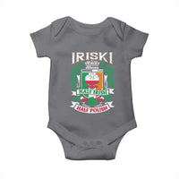 Iriski Half Irish Half Polish Baby Onesie Polish St Patricks Day Eagle