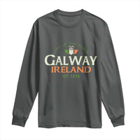 Claddagh Galway Ireland Long Sleeve Shirt City Of The Tribes Est 1232