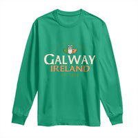 Claddagh Galway Ireland Long Sleeve Shirt City Of The Tribes Est 1232