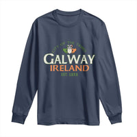 Claddagh Galway Ireland Long Sleeve Shirt City Of The Tribes Est 1232