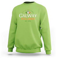 Claddagh Galway Ireland Sweatshirt City Of The Tribes Est 1232