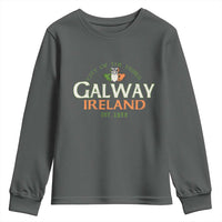 Claddagh Galway Ireland Youth Sweatshirt City Of The Tribes Est 1232