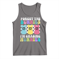 Funny Easter Forget The Bunnies I Am Chasing Hunnies Tank Top