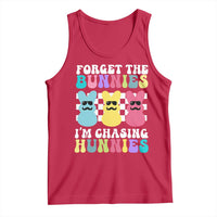Funny Easter Forget The Bunnies I Am Chasing Hunnies Tank Top