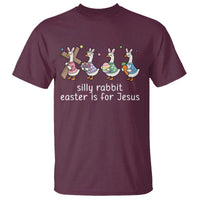 Funny Easter Day Silly Goose T Shirt Silly Rabbit Easter Is For Jesus