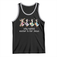 Funny Easter Day Silly Goose Tank Top Silly Rabbit Easter Is For Jesus