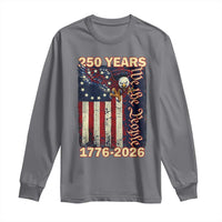 250th Anniversary USA Patriotic Long Sleeve Shirt 250 Years We The People Vintage Bald Eagle