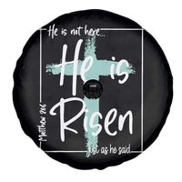 Easter He Is Risen Spare Tire Cover He Is Not Here Christian Cross
