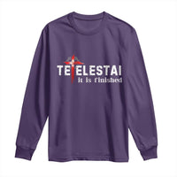 Tetelestai It Is Finished Long Sleeve Shirt Jesus Last Words Christian Easter