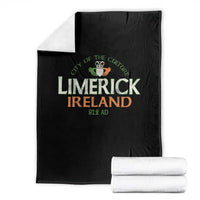 Limerick Ireland Throw Blanket City Of The Culture Est 812 AD