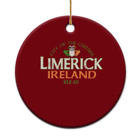 Limerick Ireland Ceramic Ornament City Of The Culture Est 812 AD