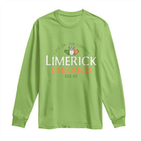 Limerick Ireland Long Sleeve Shirt City Of The Culture Est 812 AD