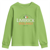 Limerick Ireland Youth Sweatshirt City Of The Culture Est 812 AD