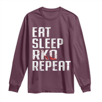 Eat Sleep RKO Repeat Long Sleeve Shirt Blood Stained