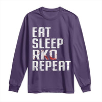 Eat Sleep RKO Repeat Long Sleeve Shirt Blood Stained
