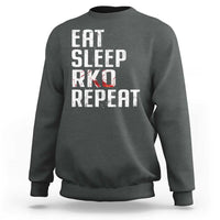 Eat Sleep RKO Repeat Sweatshirt Blood Stained