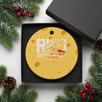 RKO Everybody Ceramic Ornament Grunge Blood Stained Scratch Mark