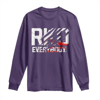 RKO Everybody Long Sleeve Shirt Grunge Blood Stained Scratch Mark