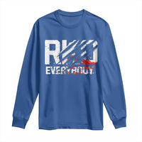 RKO Everybody Long Sleeve Shirt Grunge Blood Stained Scratch Mark