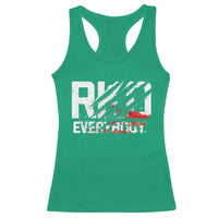 RKO Everybody Racerback Tank Top Grunge Blood Stained Scratch Mark