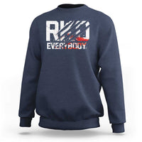 RKO Everybody Sweatshirt Grunge Blood Stained Scratch Mark